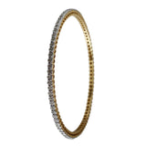 18K Yellow Gold Diamond Bangle