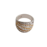 18K Yellow Gold Diamond Ring