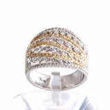 18K Yellow Gold Diamond Ring