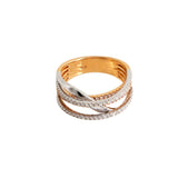 18K Yellow Gold Diamond Ring