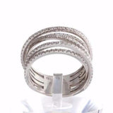 18K White Gold Diamond Ring