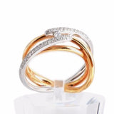 18K Yellow Gold Diamond Ring