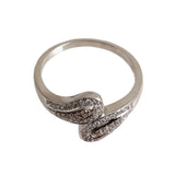 18K White Gold Diamond Ring