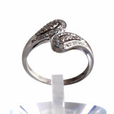 18K White Gold Diamond Ring