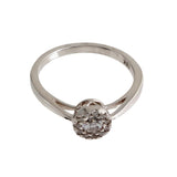 18K White Gold Diamond Ring