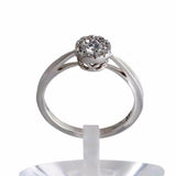 18K White Gold Diamond Ring