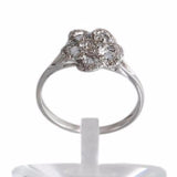 18K White Gold Diamond Ring