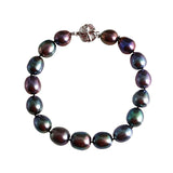 926 Sterling Silver Pearl Bracelet