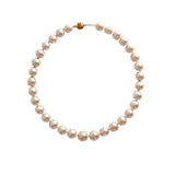 18K Yellow Gold Pearl Necklace