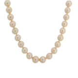 18K Yellow Gold Pearl Necklace