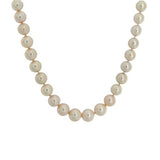 18K Yellow Gold Pearl Necklace