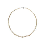 18K White Gold Pearl Necklace