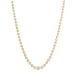 18K White Gold Pearl Necklace