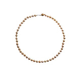 18K Yellow Gold Pearl Necklace