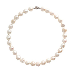 925 Sterling Silver Pearl Necklace