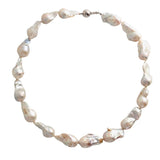 925 Sterling Silver Pearl Necklace