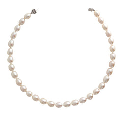 925 Sterling Silver Pearl Necklace