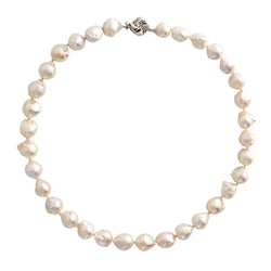 925 Sterling Silver Pearl Necklace